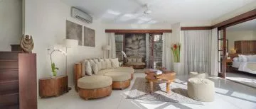 2-bedroom luxury villa seminyak - living-room
