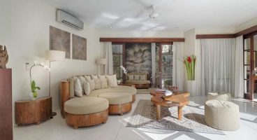 2-bedroom luxury villa seminyak - living-room