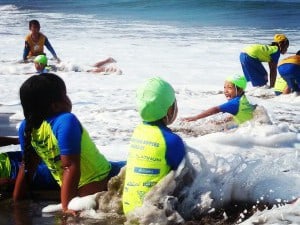 surf and swim in Seminyak, Bali