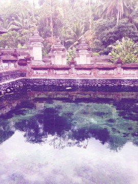 Tirta Empul temple at Tampaksiring village, Bali