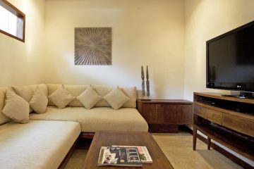 Villa Kubu Premium Three Bedroom Media Room Seminyak Bali