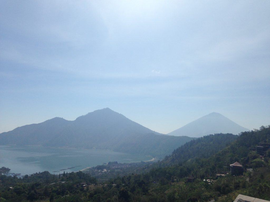 top view of Kintamani, Bali