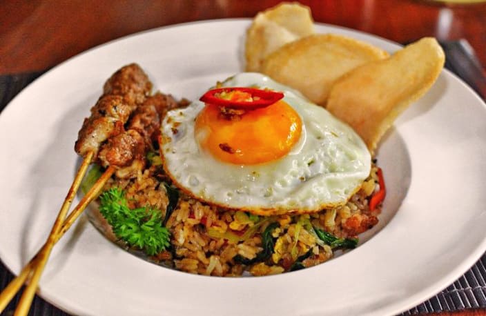 Nasi goreng from our Oasis Restaurant