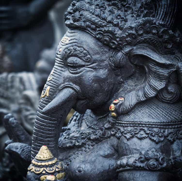 Stone Sculpture Ganesh in Bali
